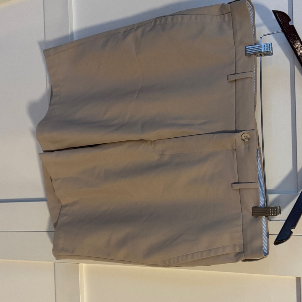Peter Millar Flat Front Tan Shorts
